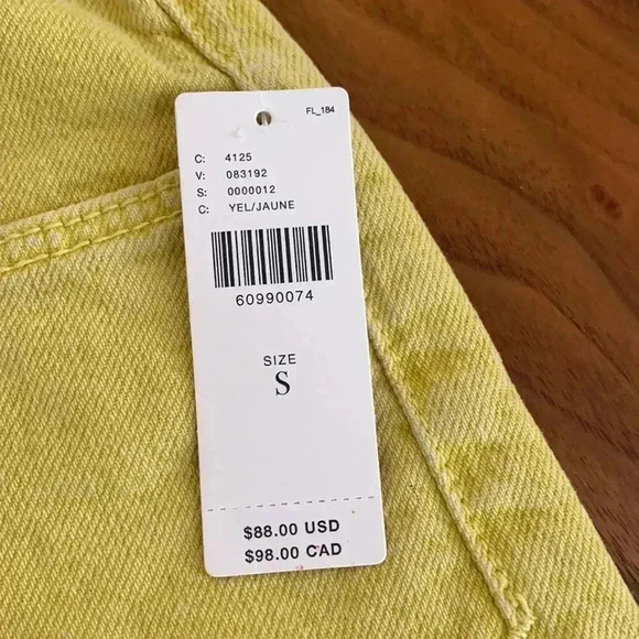 Anthropologie Pilcro Lara Ultra High Frayed Denim Shorts - Picture 4 of 5